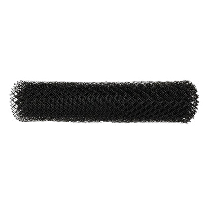 Black Vinyl Chain Link fence 6Ft x 50Ft-9 AWG